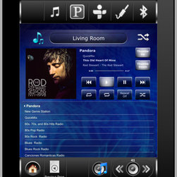 iPad User Interface - Home Electronics