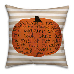 Embrace Autumn 16x16 Spun Poly Pillow - Products