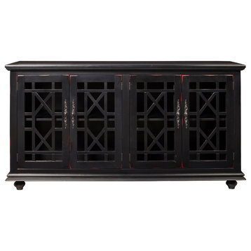Palisades 63-inch TV Stand, Black