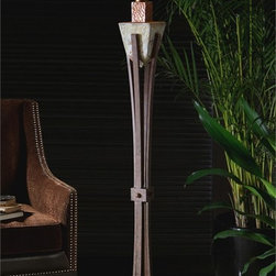 Slate Outdoor Lamp | Uttermost - Outdoor Floor Lamps