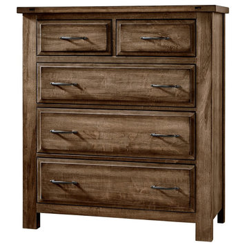 Vaughan-Bassett Maple Road Chest in Maple Syrup