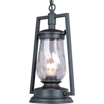 Volume Lighting 9862 1 Light 9"W Outdoor Mini Pendant - Antique Bronze