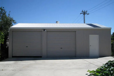 Modern garage.