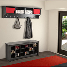 coat hanger/ shoe shelf