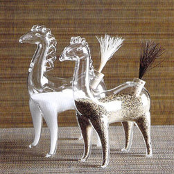 Roost Horse Salt & Pepper Shakers - SKU: GL1126 - Salt And Pepper Shakers And Mills