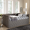 Amaya Gray Fabric Queen Daybed