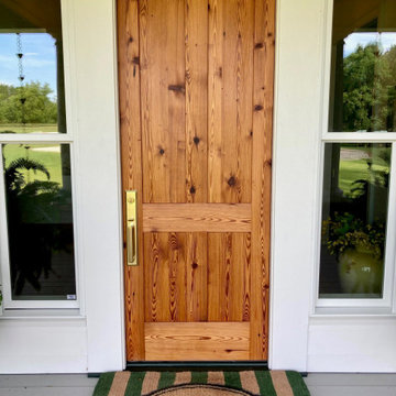 Traditional Design Home with river-recovered® Heart Pine Engineered Flooring