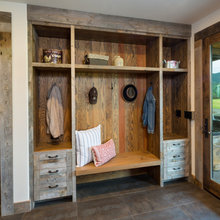 Cabin Mud room