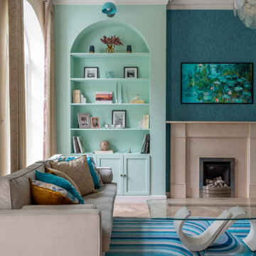 Vibrant Colours House in Teddington