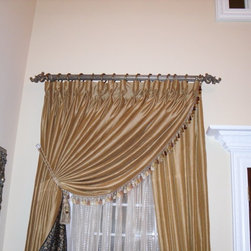 Stunning Foyer Entry - Window Treatments
