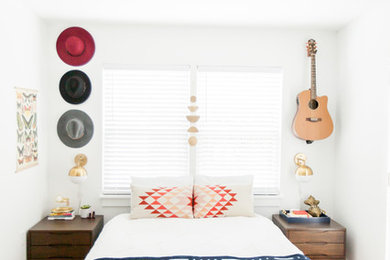 Inspiration for a contemporary bedroom in Nashville.