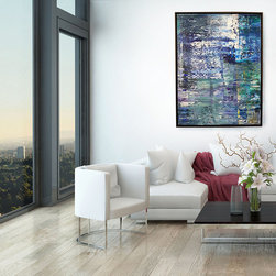 Untitled #63, 2017, oil on canvas, 48" x 36" (121.9 x 61 cm) - Paintings