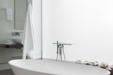 Contemporary bathroom in London.