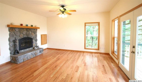 Remove Whole Wall With Stone Fireplace