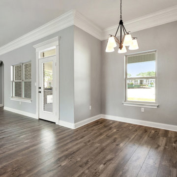 The Allen II Elevation B - Courtyard Entry