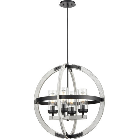 Okanagan Round Foyer - Graphite, Birchwood