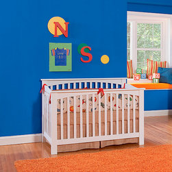 Columbia Convertible Baby Crib - Kids Beds
