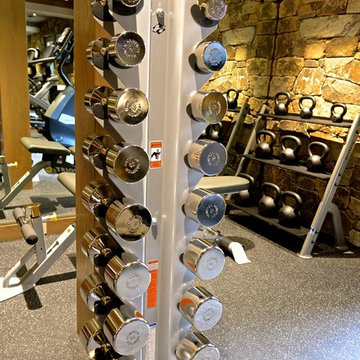 Private Theater, Home Gym Remodel - Ketchum ID