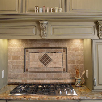 Kitchen with Large Windows