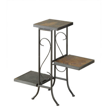 3 Tier Plant Stand With Slate Top