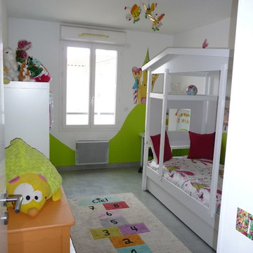 Chambre d'enfant : une chambre de petite fille avec du "pep's" !