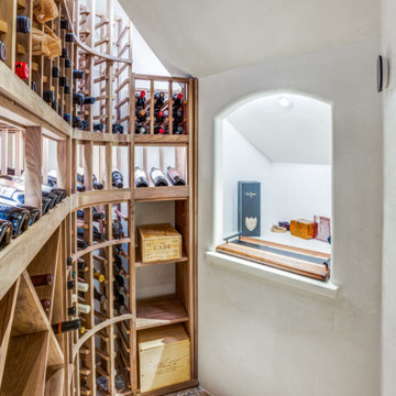 Traditional Understairs Wine Cellar
