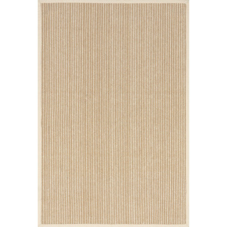 Patricia Jute and Wool Area Rug, Ivory 2' x 8'
