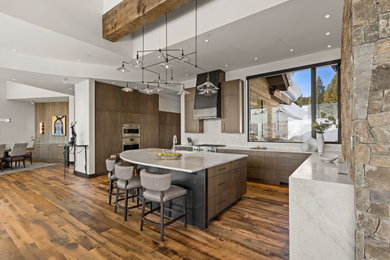 Inspiration for a modern kitchen remodel in Other