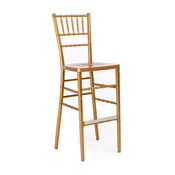 Kogan Resin Steel Bar Stool, Gold
