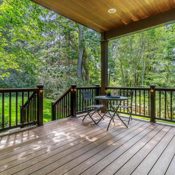 Woodinville/Redmond Deck, Pergola, Side Deck and Hardscaping