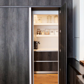 Milano - Canyon Charcoal + Bright White - Kitchen + Bathroom