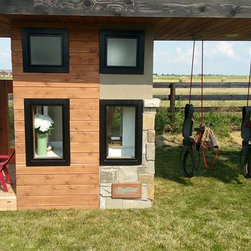 Gibb Contemporary Playhouse - Outdoor Playhouses