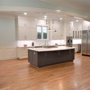 Auden - Expansive kitchen remodel with architectural detail