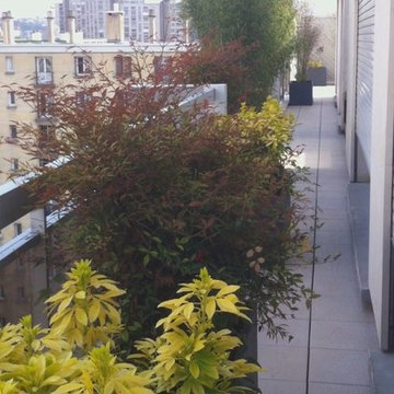 terrasse parisienne / côté est / après