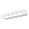 Dals Lighting 9" Hardwired Non-Swivel Linear 3W 200 LM CRI90 HLF09-3K-WH