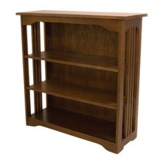 36 Inch Bookcases Houzz Belka Furnishings Mission Spindle Oak Bookcase 36 X37 5 Bookcases