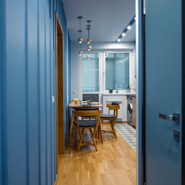 Light-blue apartment