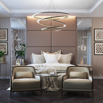 AWESOME CREATIVITY OF MASTER BEDROOM 3D INTERIOR VISUALIZATION