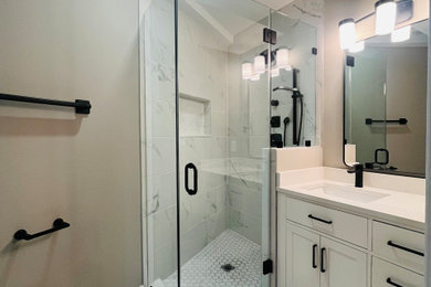 Example of a bathroom design in Other