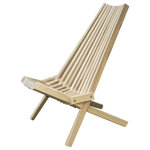 Hershy Way - Cypress Cricket Chair - Bring relaxation and classic style to your backyard with the Cypress Cricket Chair! This lovely piece offers the natural beauty and durability of cypress wood in a gorgeous and convenient design. Its hardware is made of quality stainless steel. Place it on a porch, in a garden, or around a fire pit to make your backyard into a rejuvenating retreat with the help of this timeless piece.