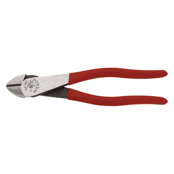 Klein Tools D248-8 High-Leverage Diagonal-Cutting Pliers, Angled Head,