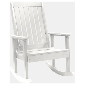 Linden Rocking Chair, White