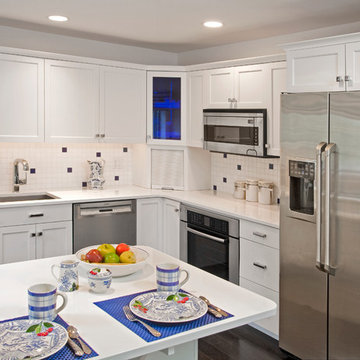 White Kitchen Remodel