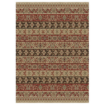 Hometown Voltare Ivory Traditional Area Rug, 7'10"x9'10"