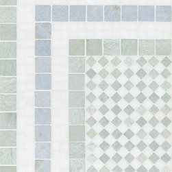 Winston border 6" with 1.5cm Checkerboard field 12" x 16" - Products