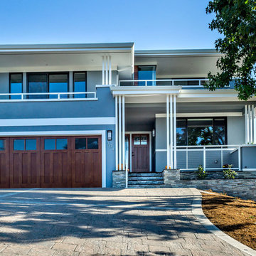 Contemporary Prairie Style Addition + Remodel