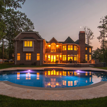 Outdoor Pool & Landscape Lighting By NJ Landscape Architecture Office