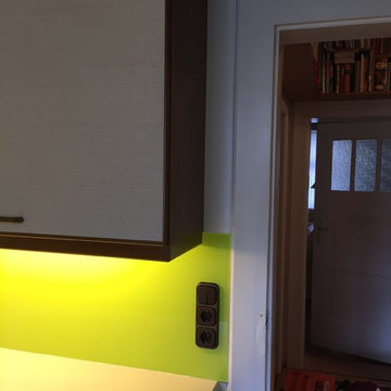 Küchenrückwand Vorher-Nachher
