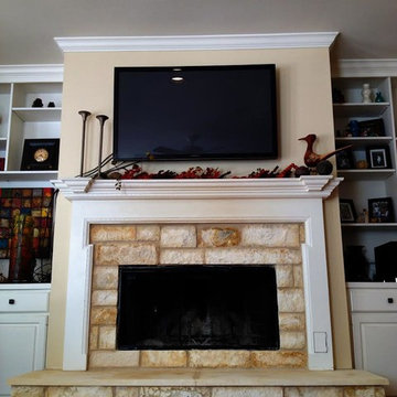 Dripping Springs Fireplace Reno