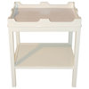 Edgartown Side Tables with Shelf - White Dove